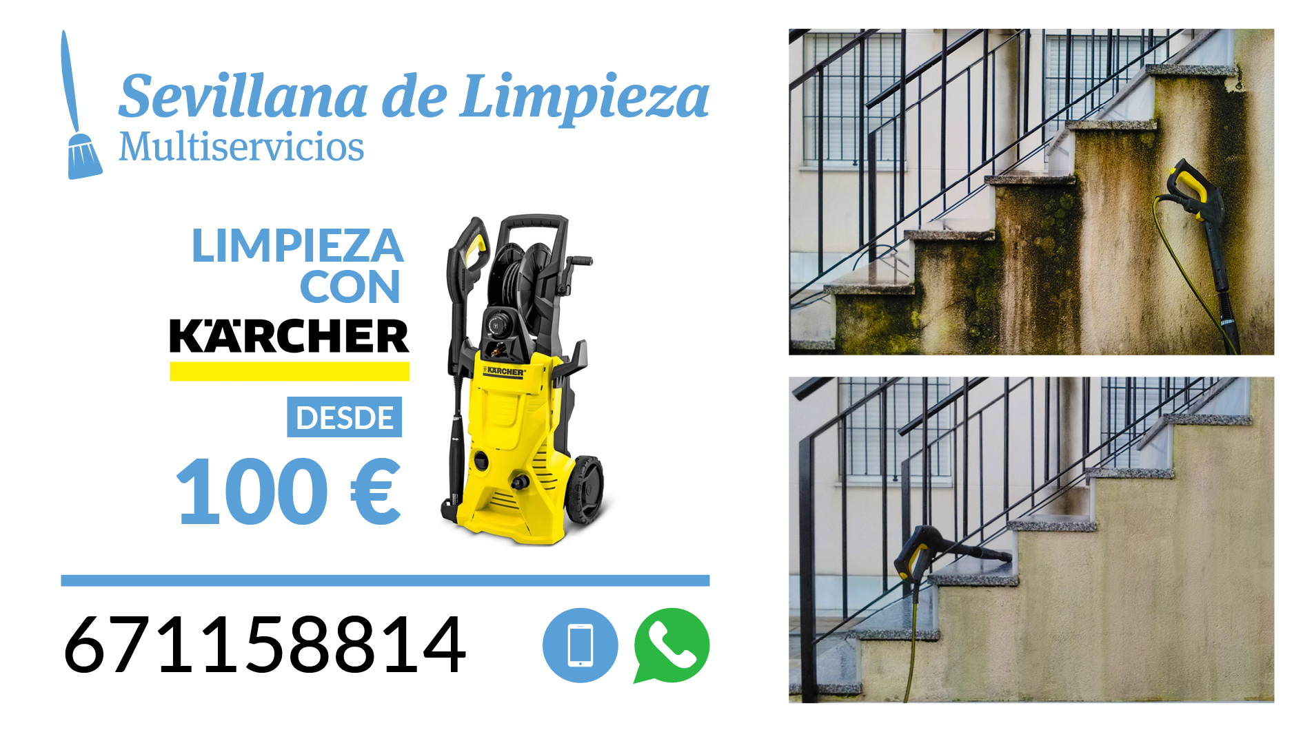 Limpieza con Karcher